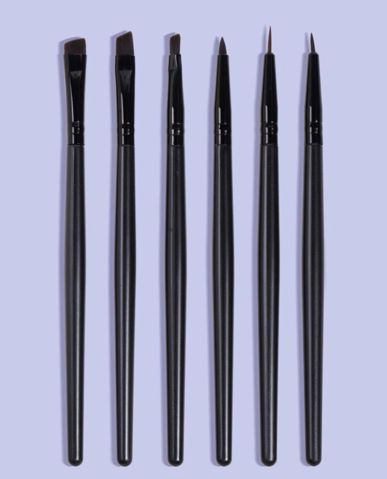 Shein - Set de 6 Brochas para Delineador de Ojos