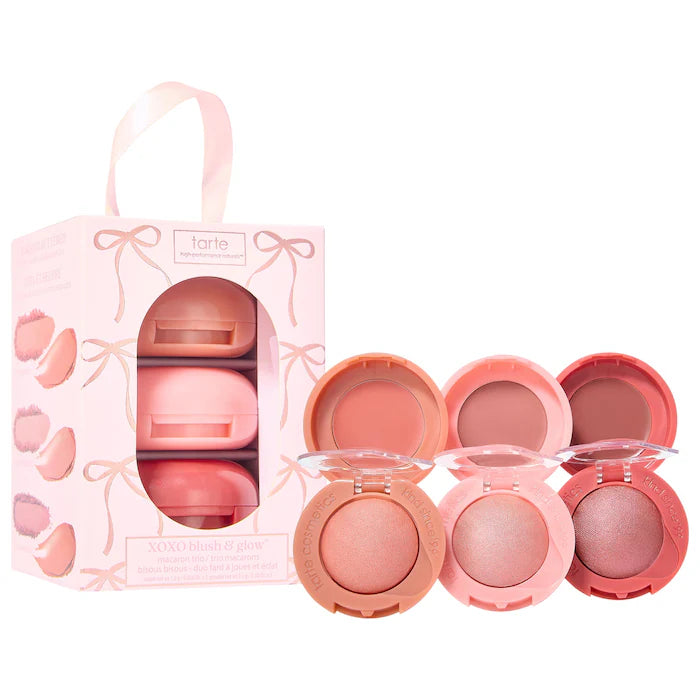 Arte - xoxo blush & glow macaron set **BAJO PEDIDO**