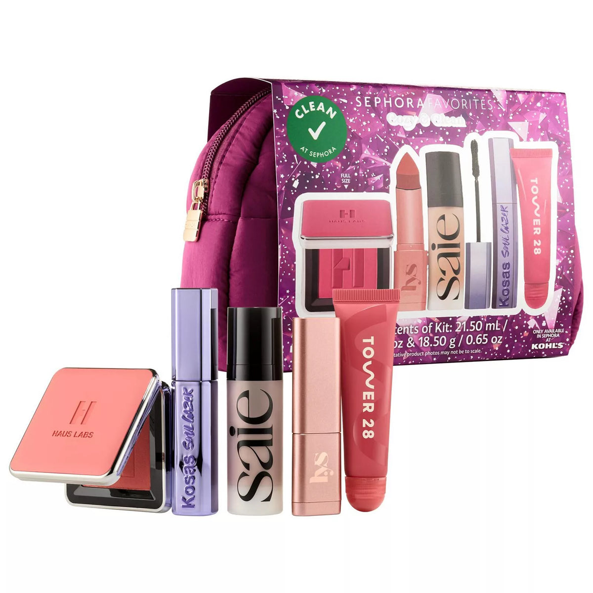 Sephora Favorites - Cozy & Clean Kit KOHLS **BALO PEDIDO**