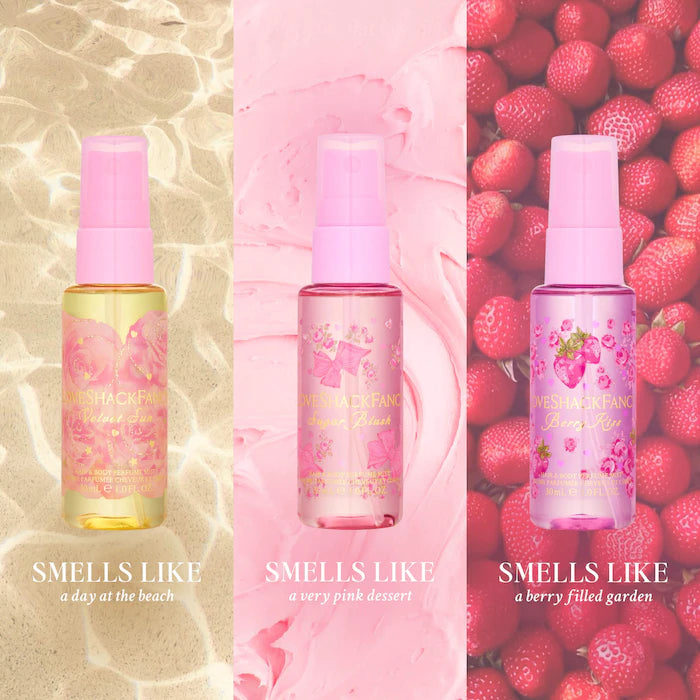 LoveShackFancy - Have My Heart Mini Hair & Body Perfume Mist Set **BAJO-PEDIDO**
