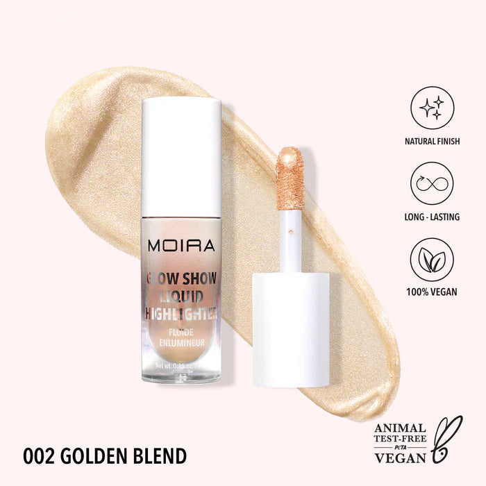 Moira - Iluminador Liquido Glow Show Liquid Highlighter