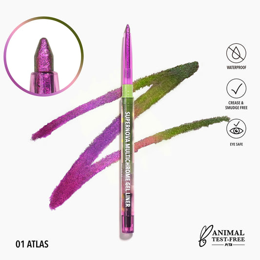 Moira - Delineador Supernova Multichrome Gel Liner