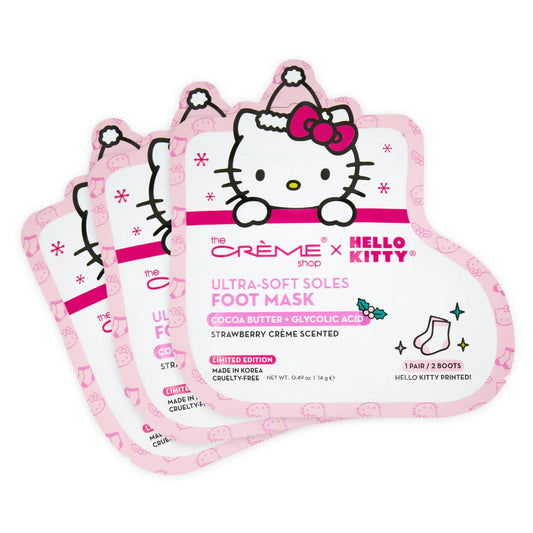 The Creme Shop - Mascarilla de Pies Hello Kitty Ultra-Soft Soles Foot Mask