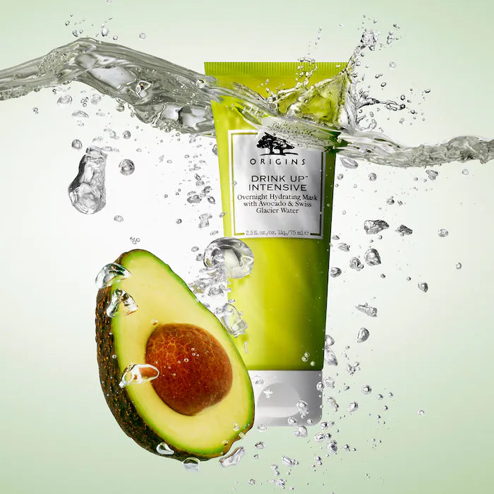 Origins Drink Up Intensive Overnight Hydrating Face Mask with Avocado & Swiss Glacier Water **BAJO-PEDIDO**