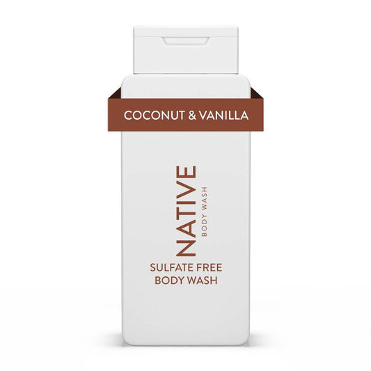 Native Body Wash - Coconut & Vanilla - Sulfate Free - 18 fl oz**BAJO-PEDIDO**