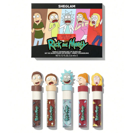 ملمع شفاه مرطب بدرجة Morty (بني لامع) من مجموعة Rick and Morty X SHEGLAM